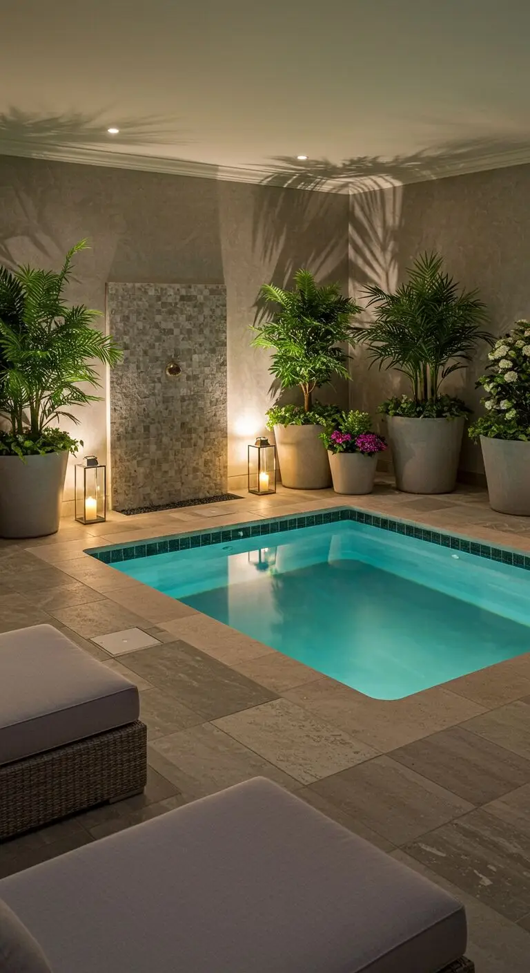 17 Small Backyard Pool Ideas for a Refreshing Escape 4 1. Go for a Plunge Pool