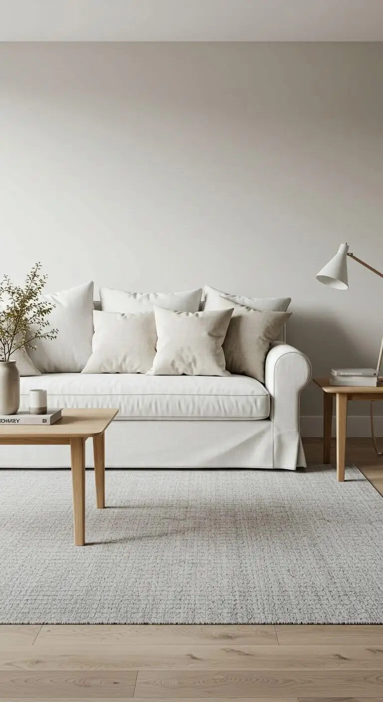 15 Minimalist Scandinavian Living Room Ideas to Try 3 1. Start with a Neutral Canvas
