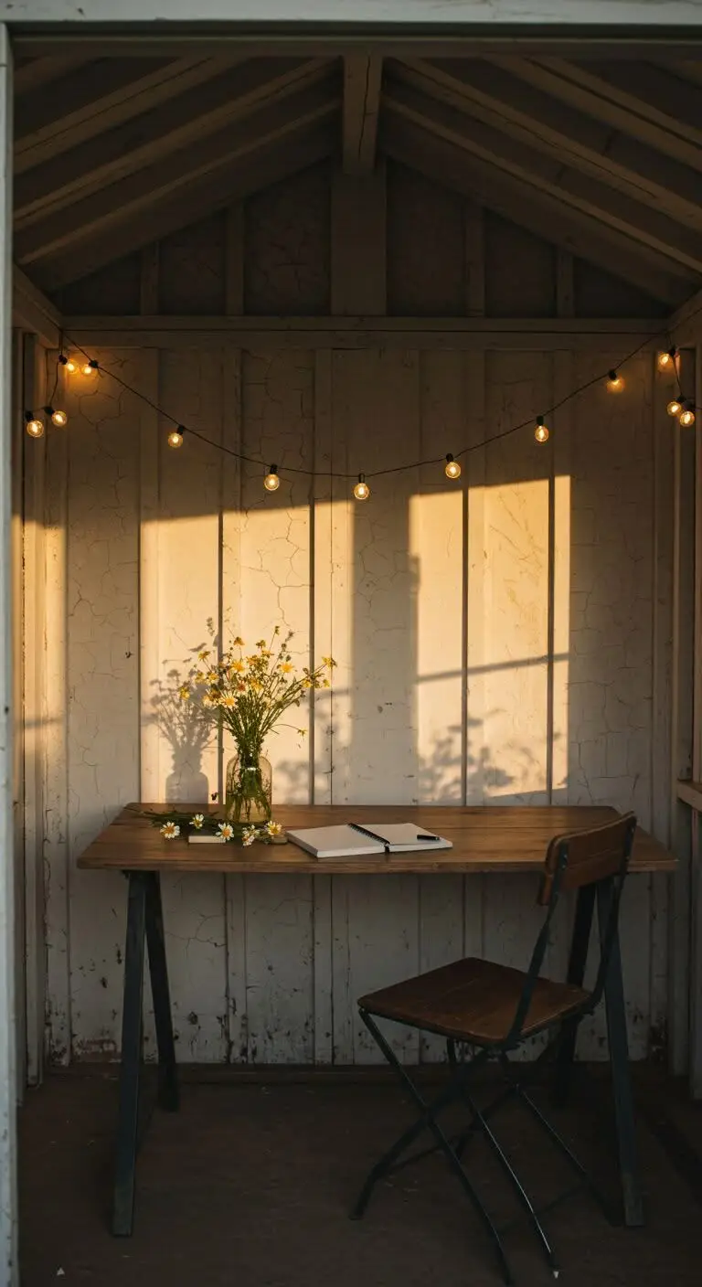 15 Creative Backyard Office Ideas for a Productive Space 3 1. Transform a Shed into an Office