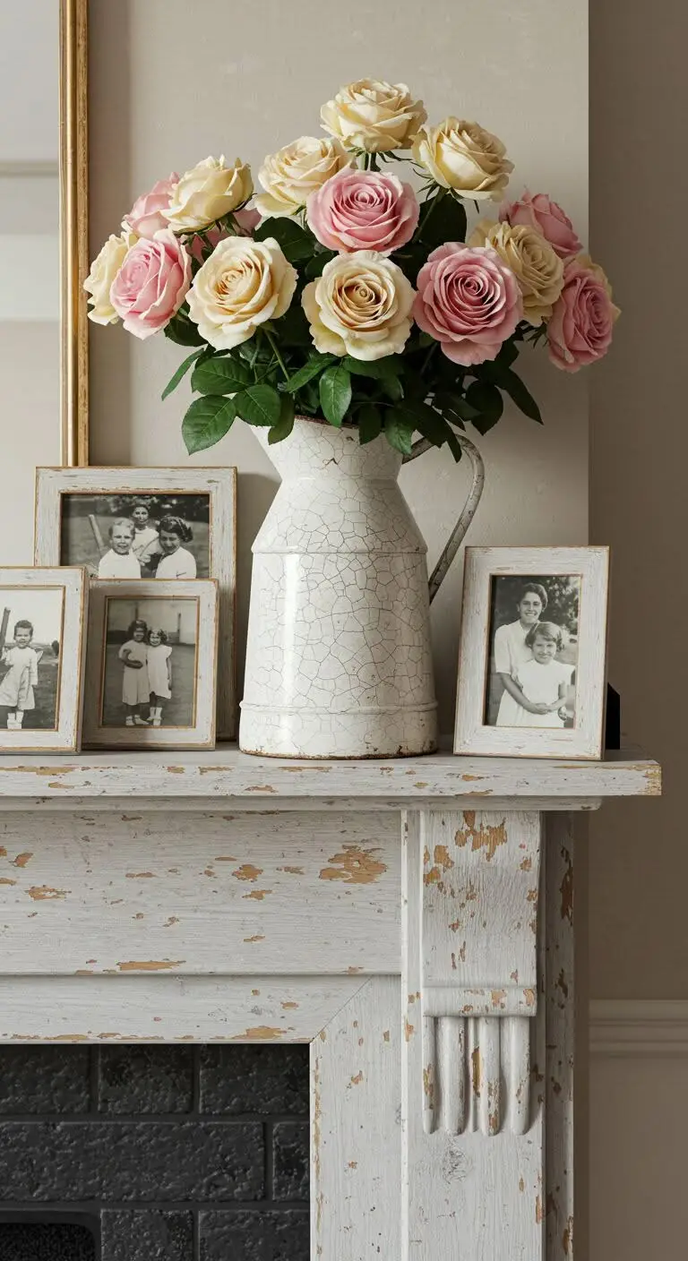 13 Charming Shabby Chic Living Room Ideas for a Cozy Space 11 10. Accessorize with Heartwarming Details