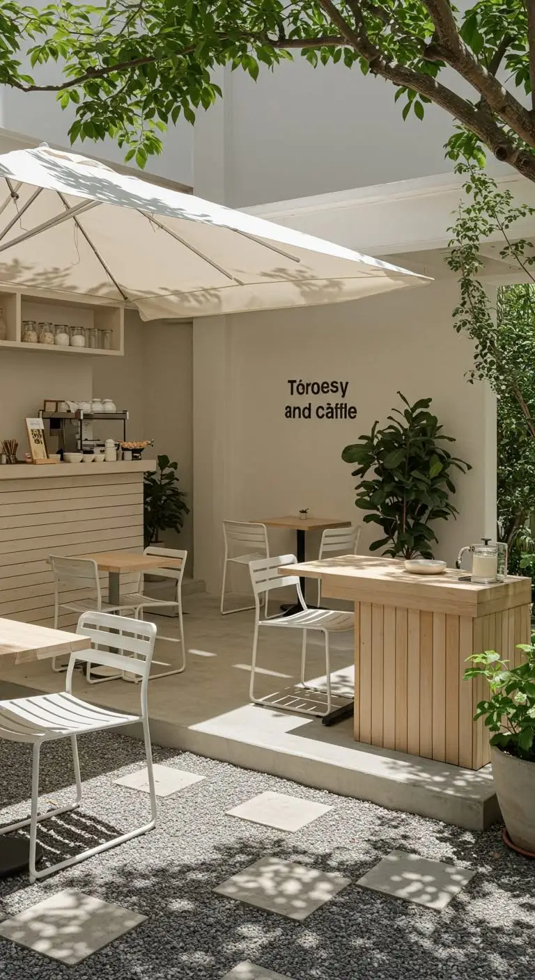 11 Kafe Aesthetic Ideas for a Cozy Coffee Spot 12 10. Build an Outdoor Kafe Spot