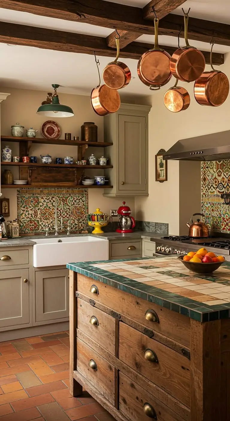 11 Eclectic Kitchen Decor Ideas for a Unique Space 12 10. Eclectic Kitchen Hardware