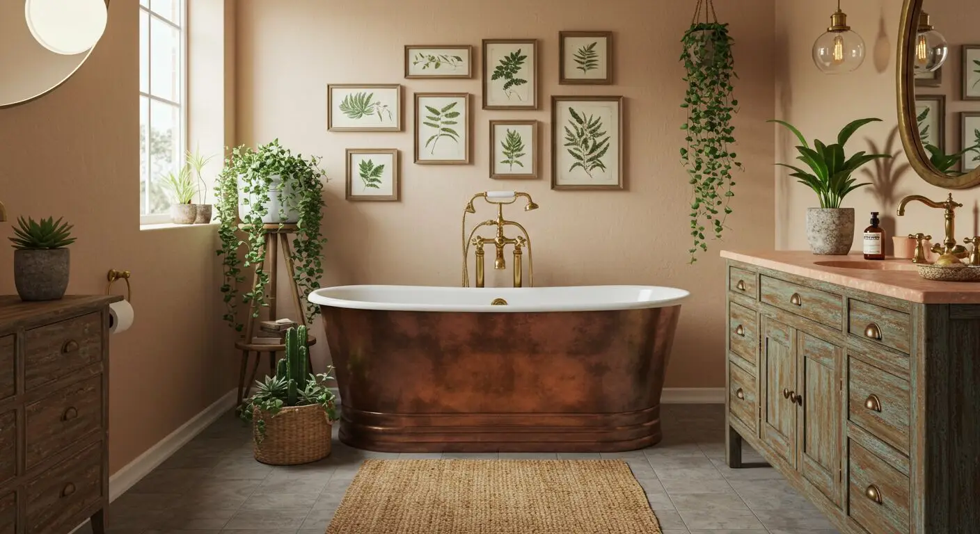 Boho Bathroom Ideas