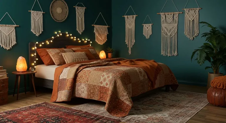 Dark Boho Bedroom Colors