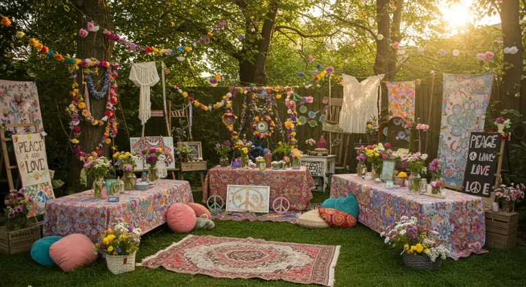 Hippie Garden Party Ideas