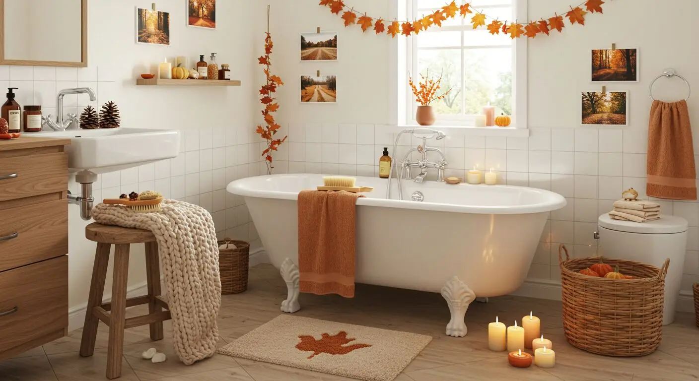 Fall Bathroom Decorating Ideas