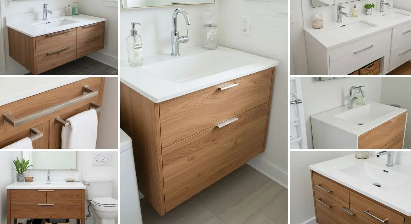 IKEA Bathroom Vanity Hacks
