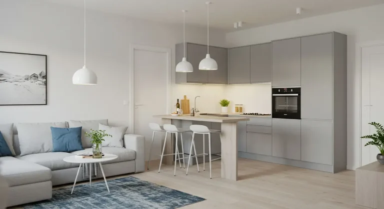 Small Open Concept Kitchen Living Room Ideas