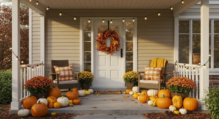 Front Porch Fall Decor Ideas