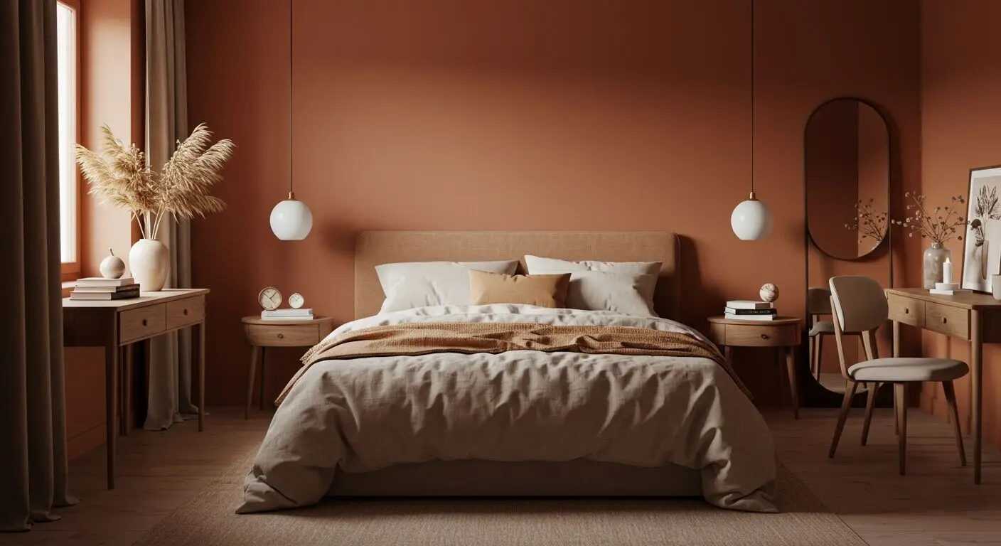 Terra Cotta Bedroom Ideas
