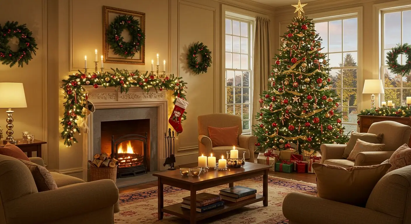 Christmas Living Room Decor Ideas