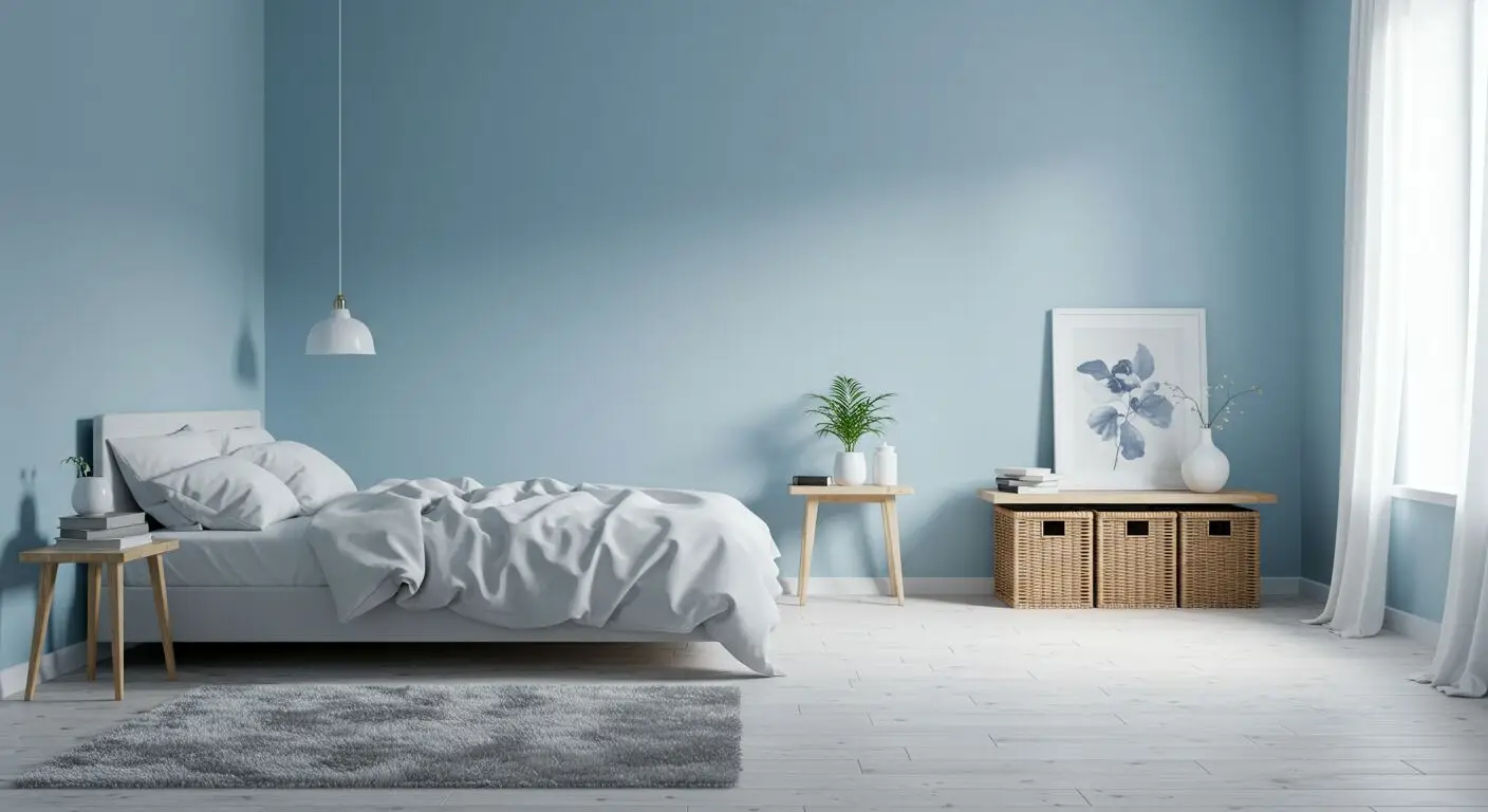 Blue and White Bedroom Ideas