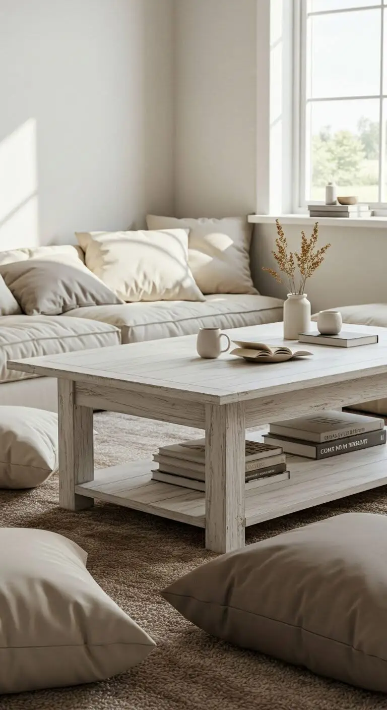 13 Charming Shabby Chic Living Room Ideas for a Cozy Space 3 2. Incorporate Distressed Furniture