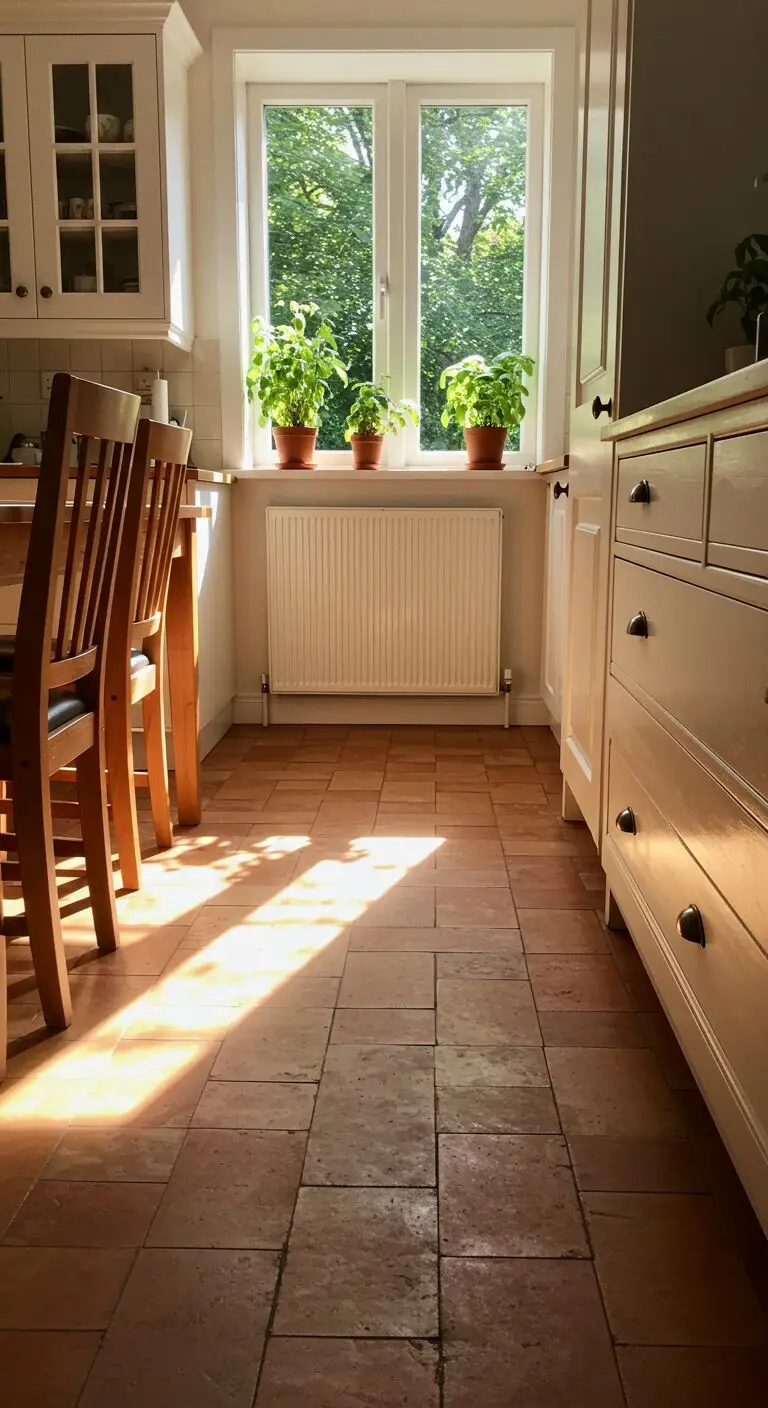 15 Spanish Mediterranean Kitchen Ideas for a Stylish Upgrade 4 Incorporate Terracotta Flooring