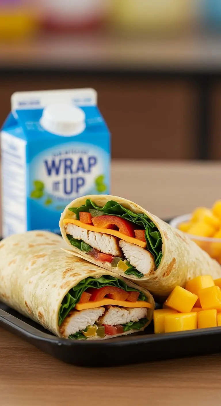 11 Easy and Healthy Homeschool Lunch Ideas 5 2. Wrap It Up