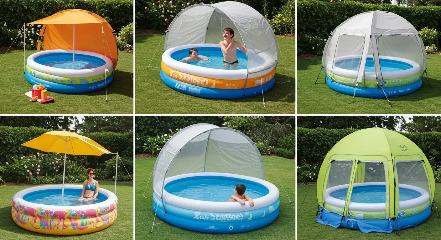 Shade Ideas for Inflatable Pools