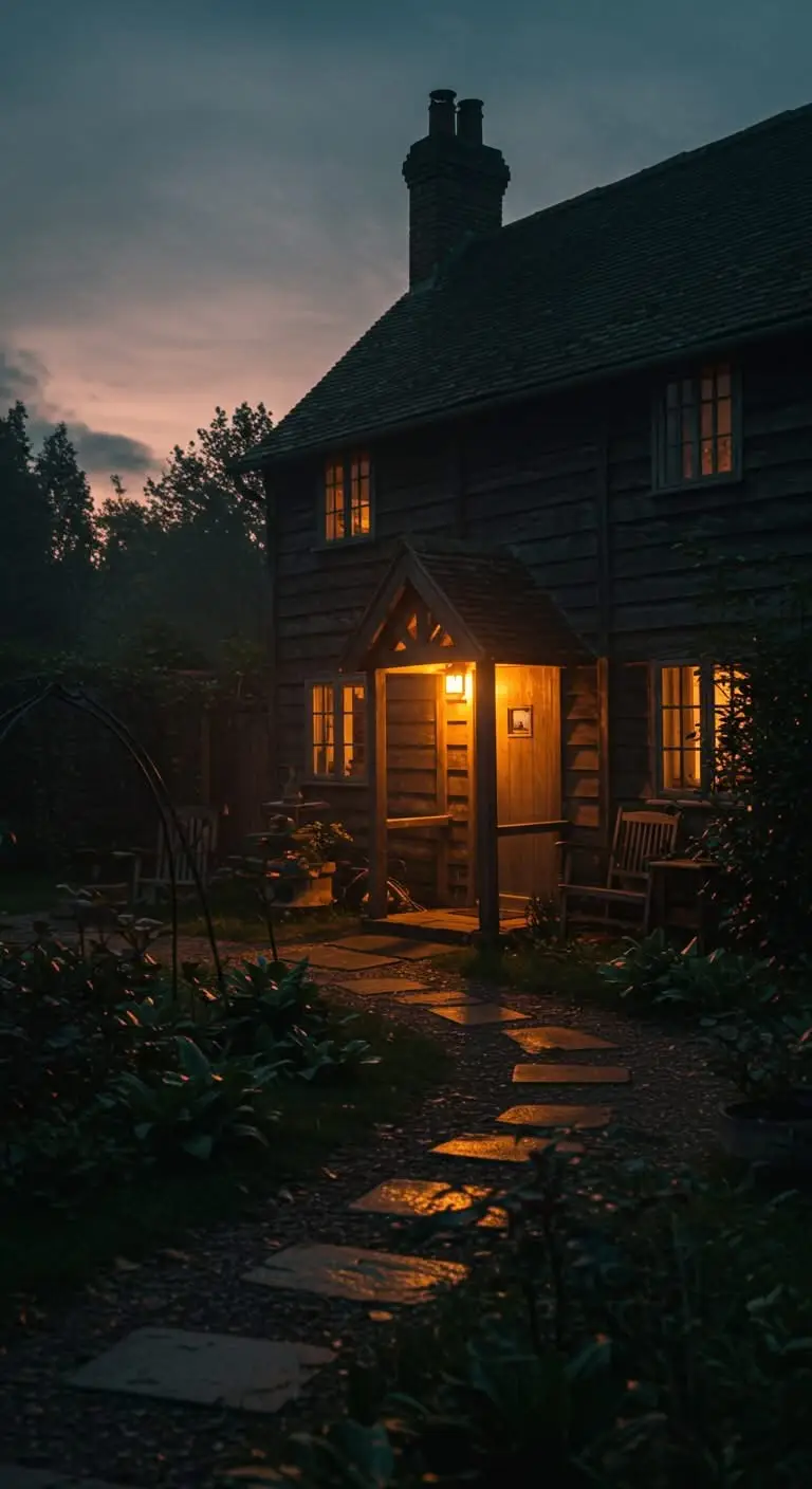 13 Moody Cottage Core Ideas for a Dark and Cozy Aesthetic 6 3. Add Moody Lighting for Ambiance