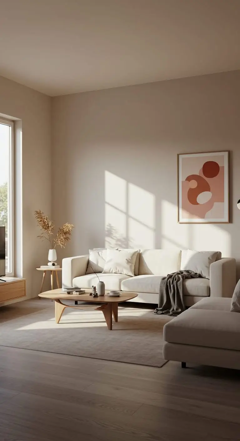 15 Stylish Minimalist Living Room Ideas 5 3. Declutter Like a Pro