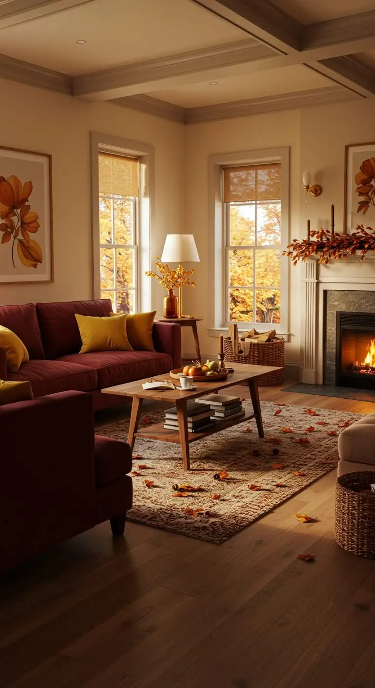 13 Ways to Create a Cozy Fall Sanctuary at Home 6 3. Highlight Seasonal Colors