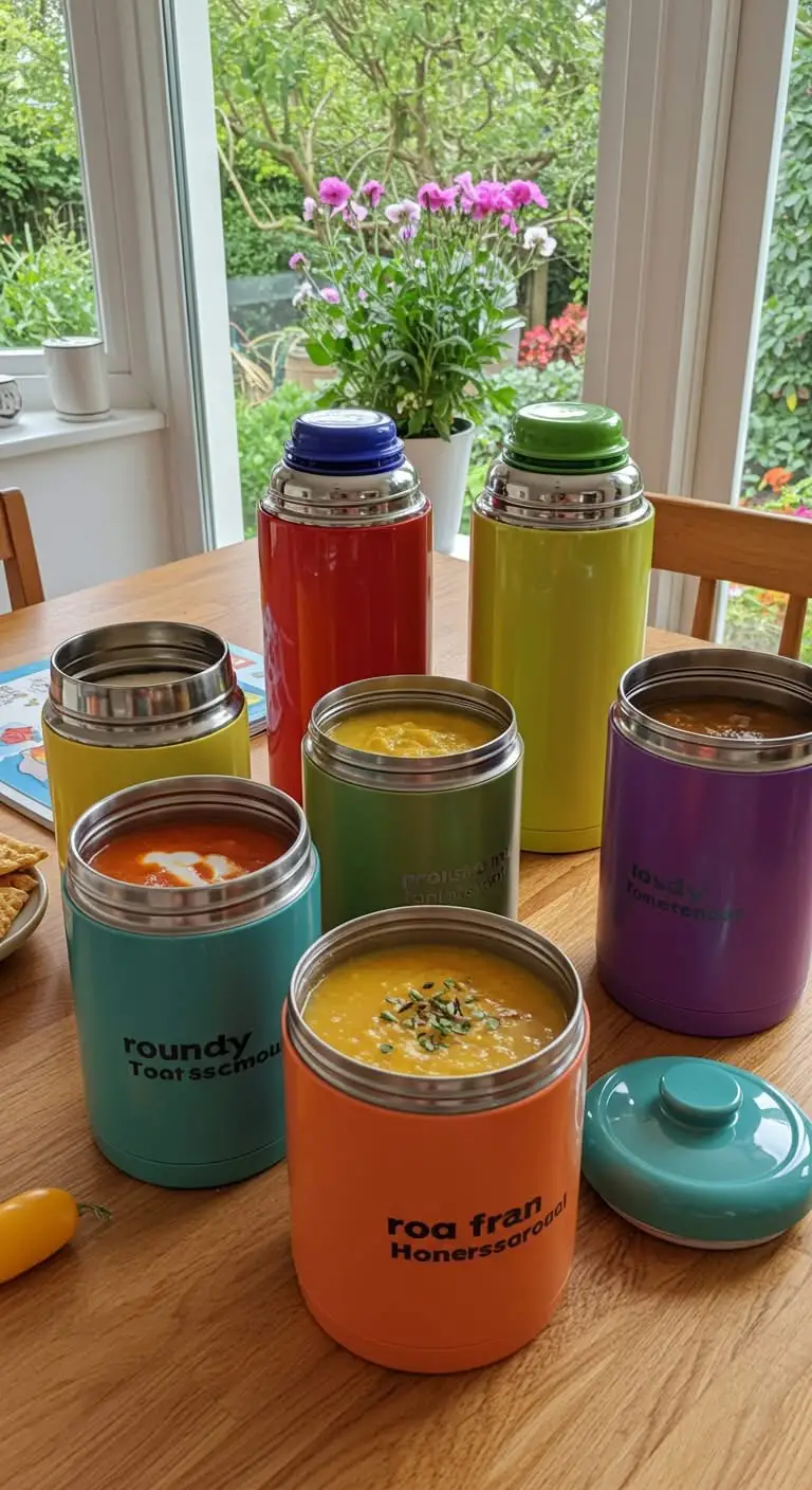 11 Easy and Healthy Homeschool Lunch Ideas 6 3. Nourishing Soups in a Thermos
