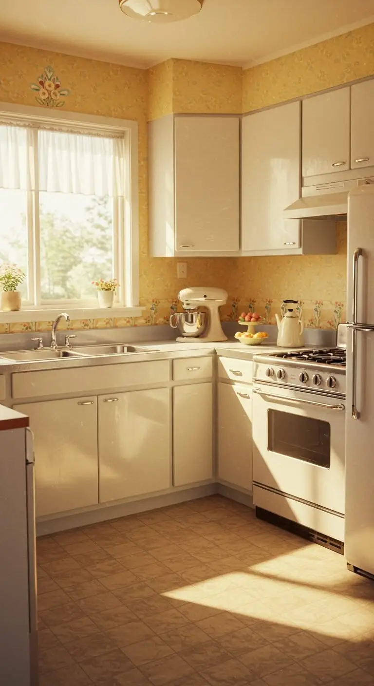 13 Perfect 1950s Kitchen Ideas for a Retro Touch 7 3. Retro Appliances