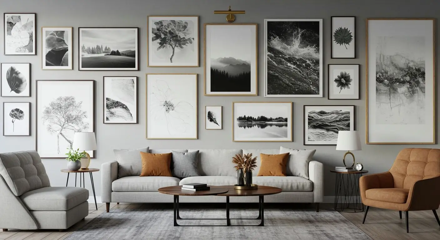 Best Wall Art Ideas for a Stunning Living Room