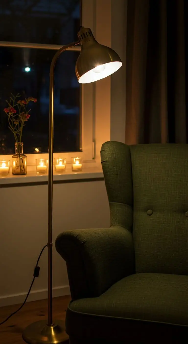 15 Minimalist Scandinavian Living Room Ideas to Try 6 4. Focus on Lighting