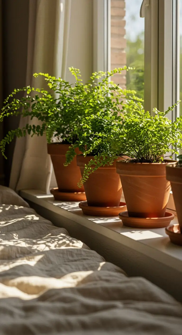 15 Beautiful Earthy Bedroom Decor Ideas for a Natural Look 6 Incorporate Plants