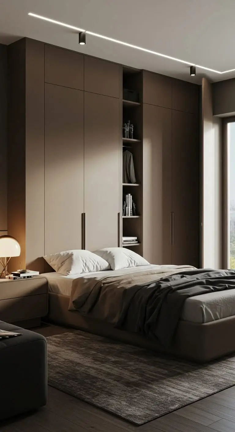 15 Unique Bedroom Furniture Ideas to Elevate Your Space 7 5. Modular Wardrobes