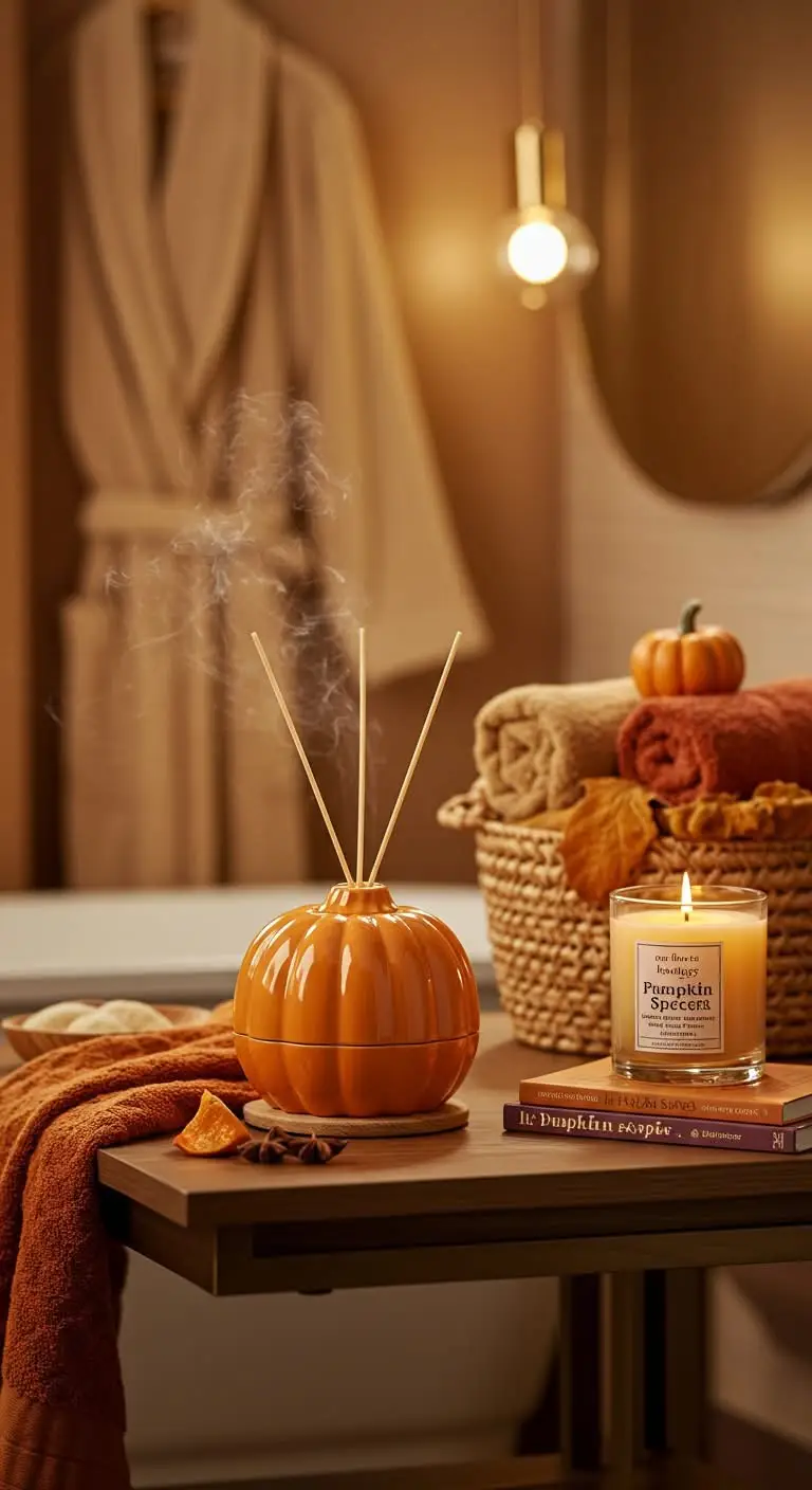 11 Ways to Create a Cozy Pumpkin Spice Ambiance 7 5. Scent Your Space