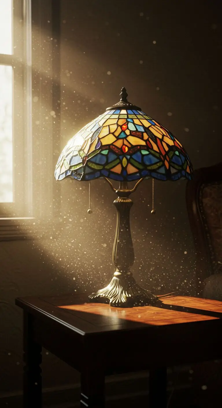 15 Retro Lamps That Add Vintage Charm to Your Space 7 5. Tiffany-Style Table Lamps