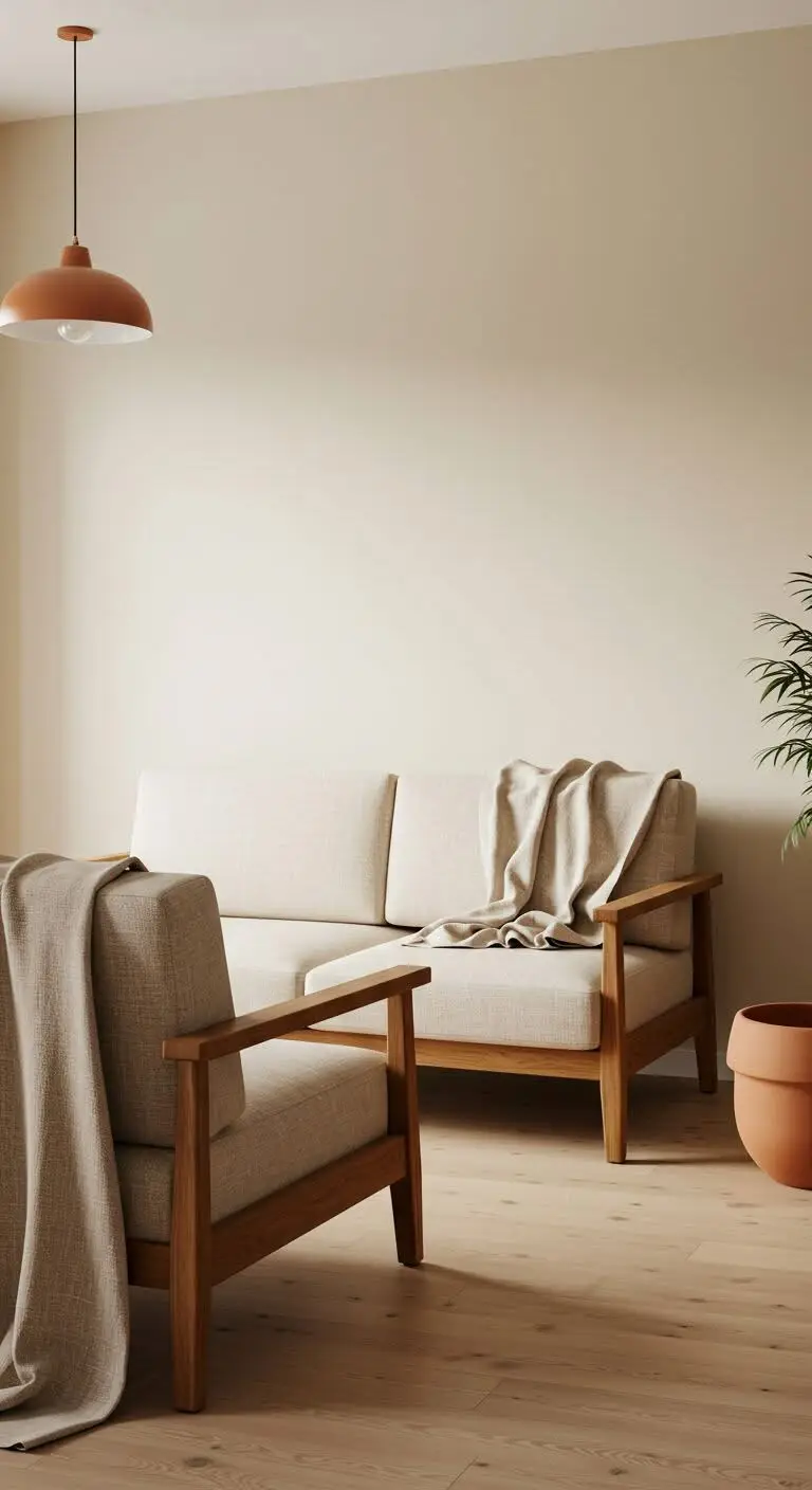 13 Warm and Cozy Living Room Ideas for a Relaxing Space 6 5. Use Neutral and Earthy Tones