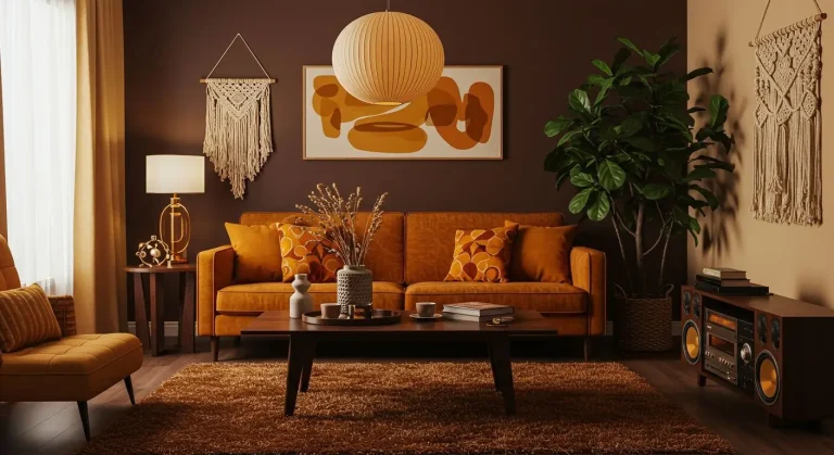 Modern 70s Living Room Ideas