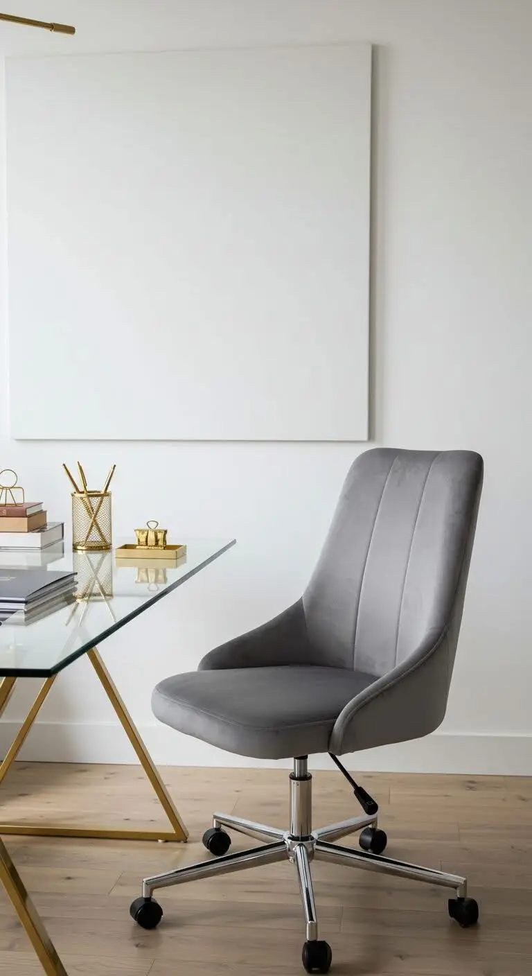 13 Feminine Home Office Ideas for a Chic Workspace 7 6. Balance Functionality with Décor