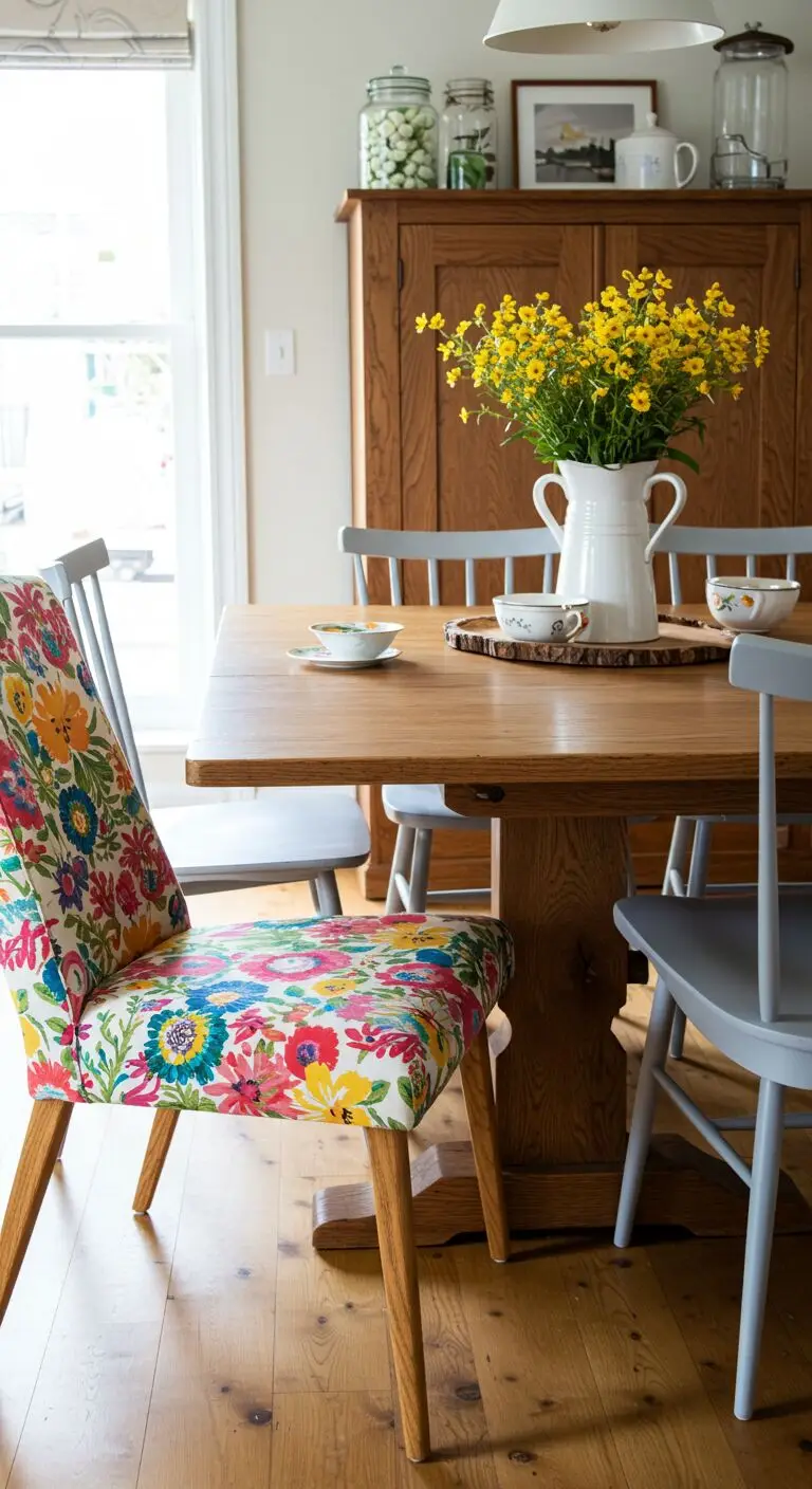 13 Unique Hobo Patterns for a Boho-Chic Look 8 6. Statement Furniture Upholstery