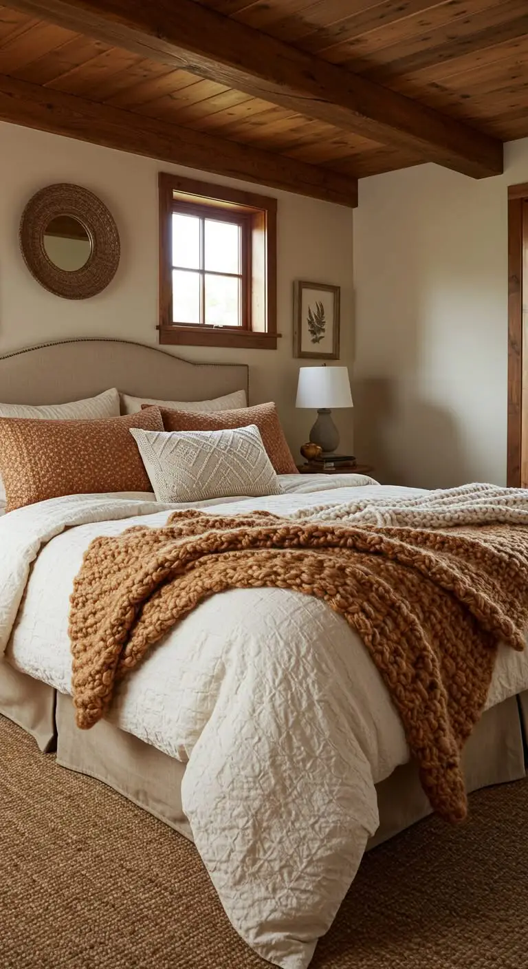 13 Western Bedding Ideas for a Cozy Cabin Feel 8 6. Use Rustic Throw Blankets