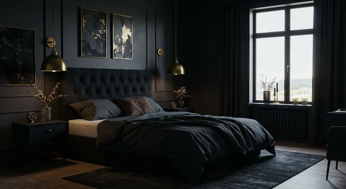 Black Bedroom Ideas to Make a Statement