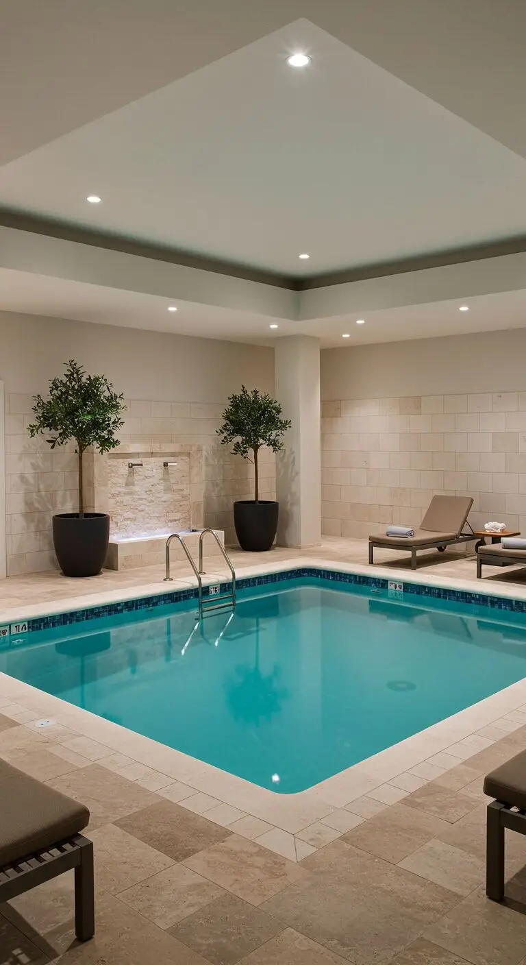 17 Small Backyard Pool Ideas for a Refreshing Escape 10 7. Build a Luxurious Lap Pool