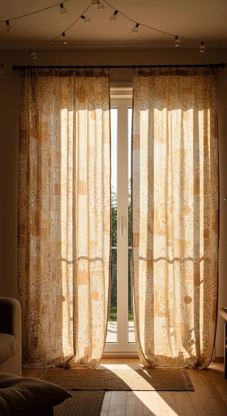 13 Unique Hobo Patterns for a Boho-Chic Look 9 7. Curtains with Hobo Prints