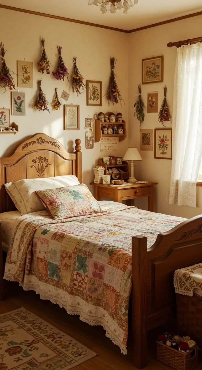 11 Charming Cottage Core Bedroom Ideas 9 7. DIY Cottage Core Projects