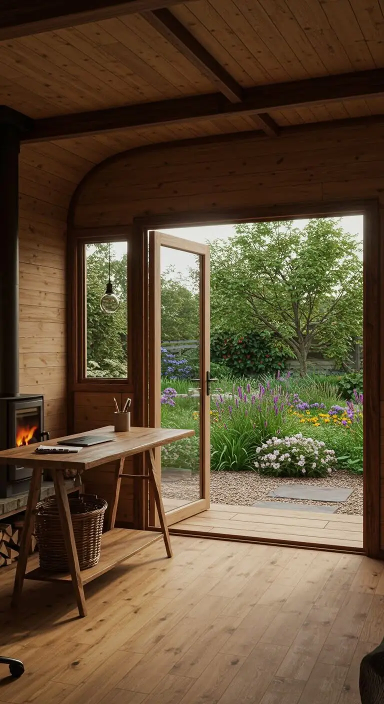 15 Creative Backyard Office Ideas for a Productive Space 9 7. Mobile Backyard Tiny Offices