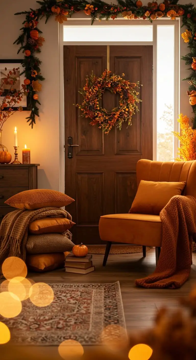 13 Ways to Create a Cozy Fall Sanctuary at Home 10 7. Revamp Your Entryway