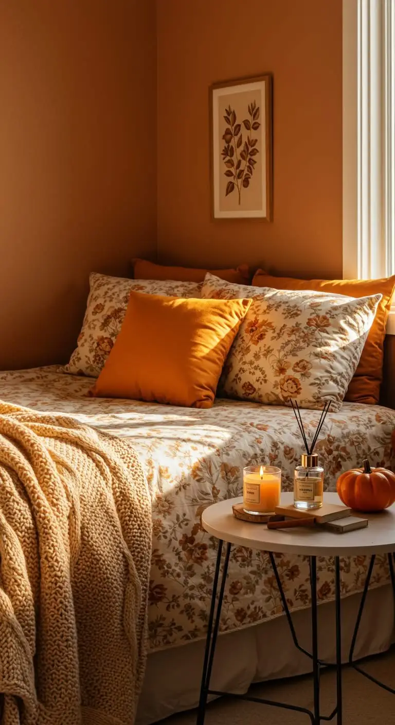 11 Fall Bedroom Ideas for a Warm and Cozy Retreat 9 7. Scented Accents