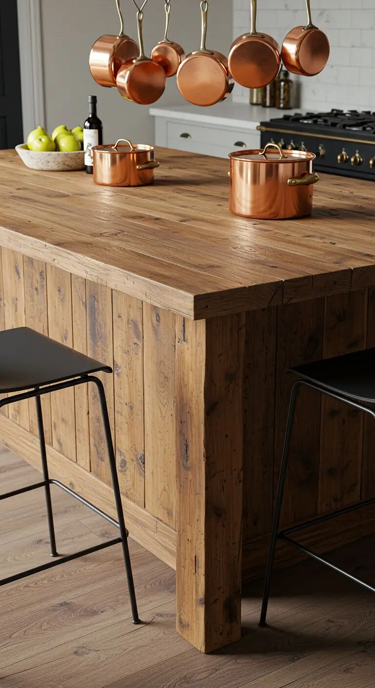 17 Farmhouse Kitchen Decor Ideas for a Rustic Touch 9 7. Use Metal Accents