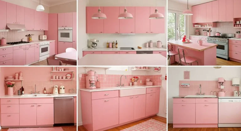 Retro Pink Kitchen Ideas That Make a Statement
