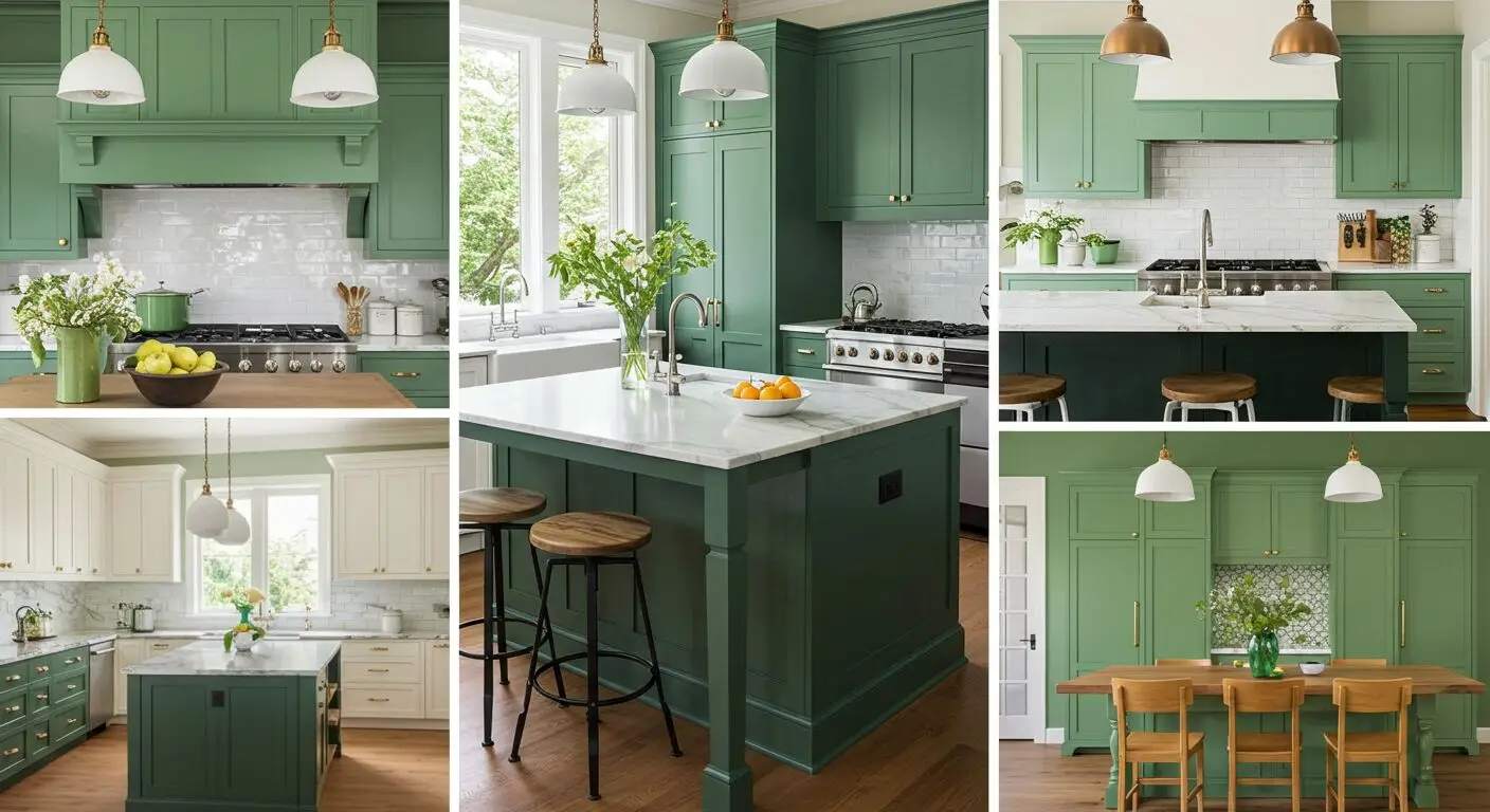 Green Kitchen Paint Ideas