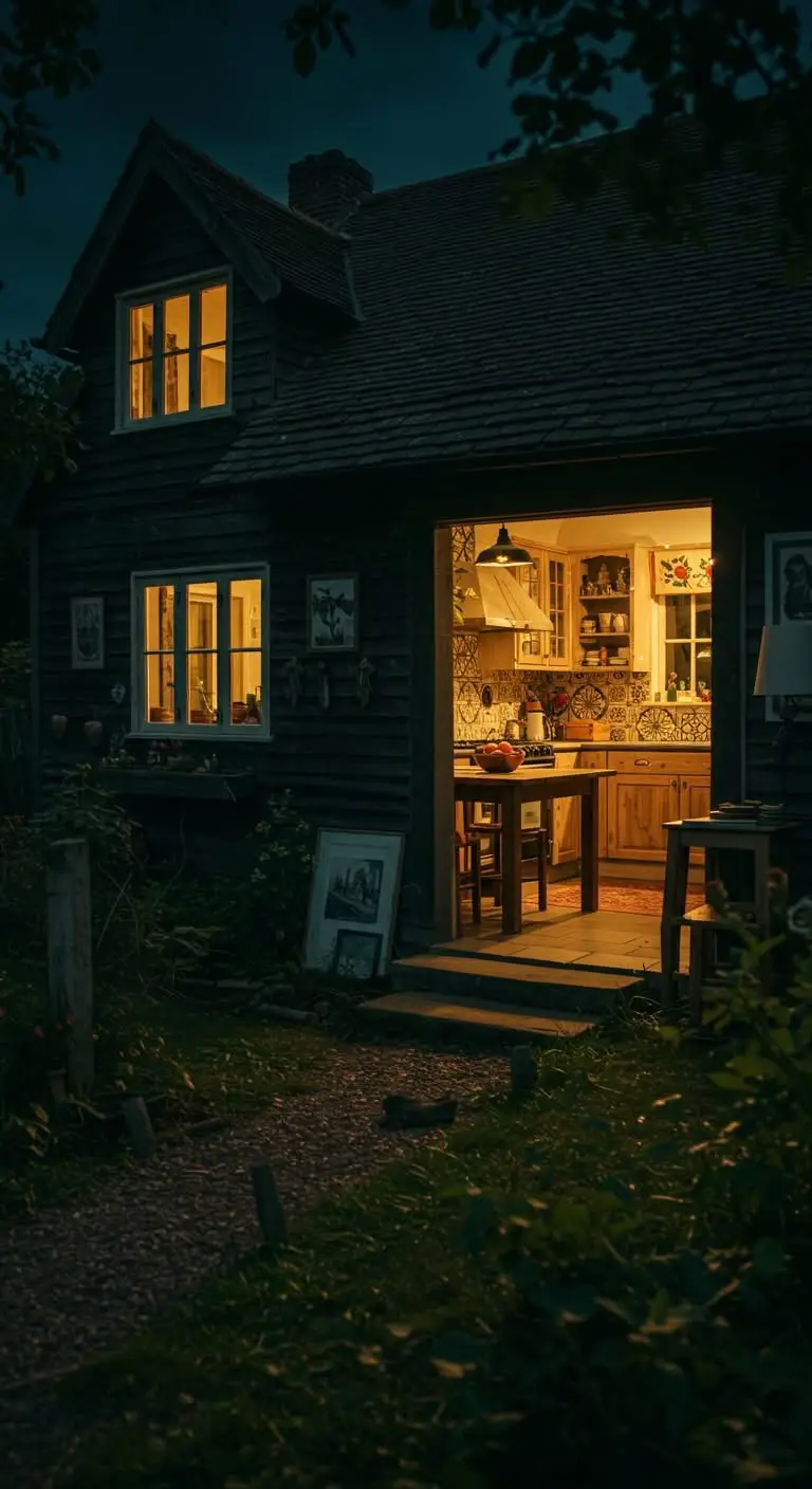 13 Moody Cottage Core Ideas for a Dark and Cozy Aesthetic 11 8. Highlight Spaces with Personal Creativity