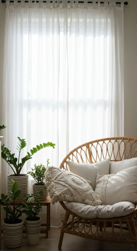 17 Green Boho Bedroom Ideas for a Refreshing Retreat 10 Include Pops of White