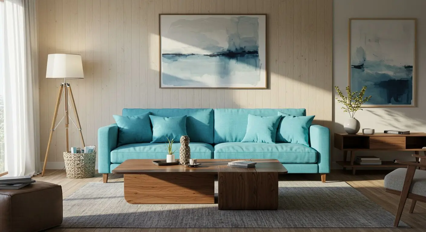 Blue Couch Living Room Ideas