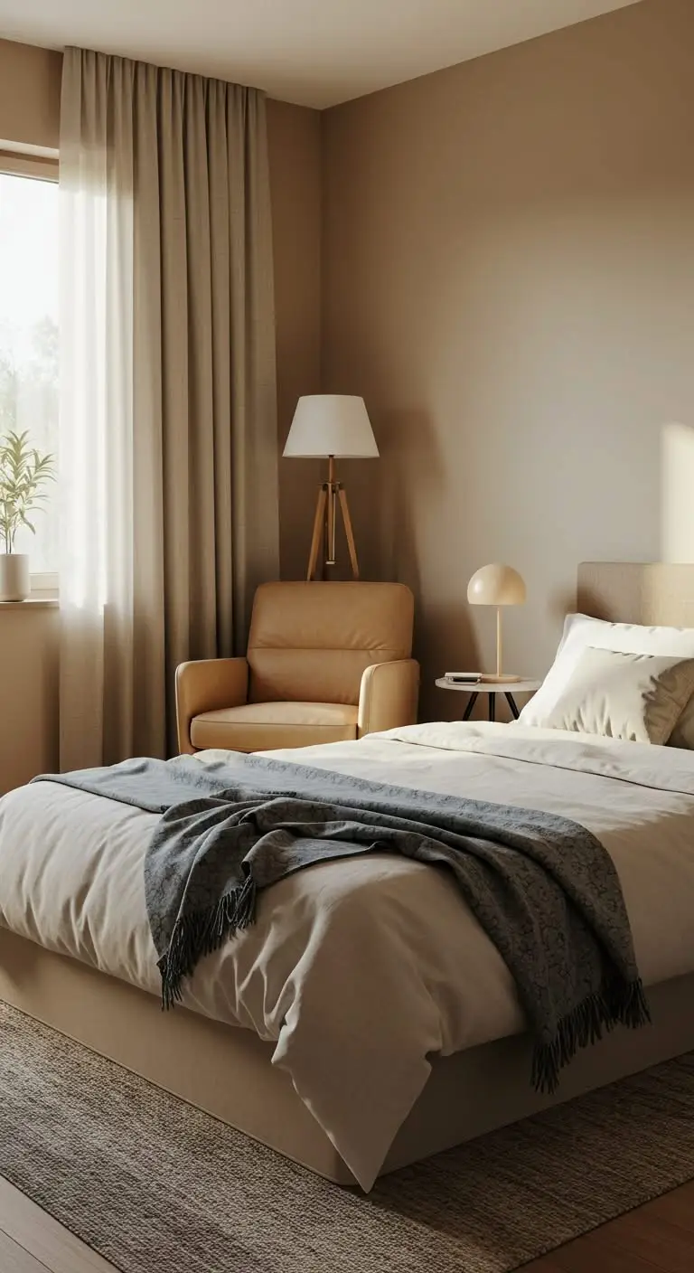 13 Cozy Bedroom Ideas for Ultimate Comfort 11 9. Add Seating